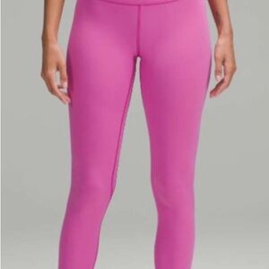 lululemon athletica Vibrant Pink Leggings